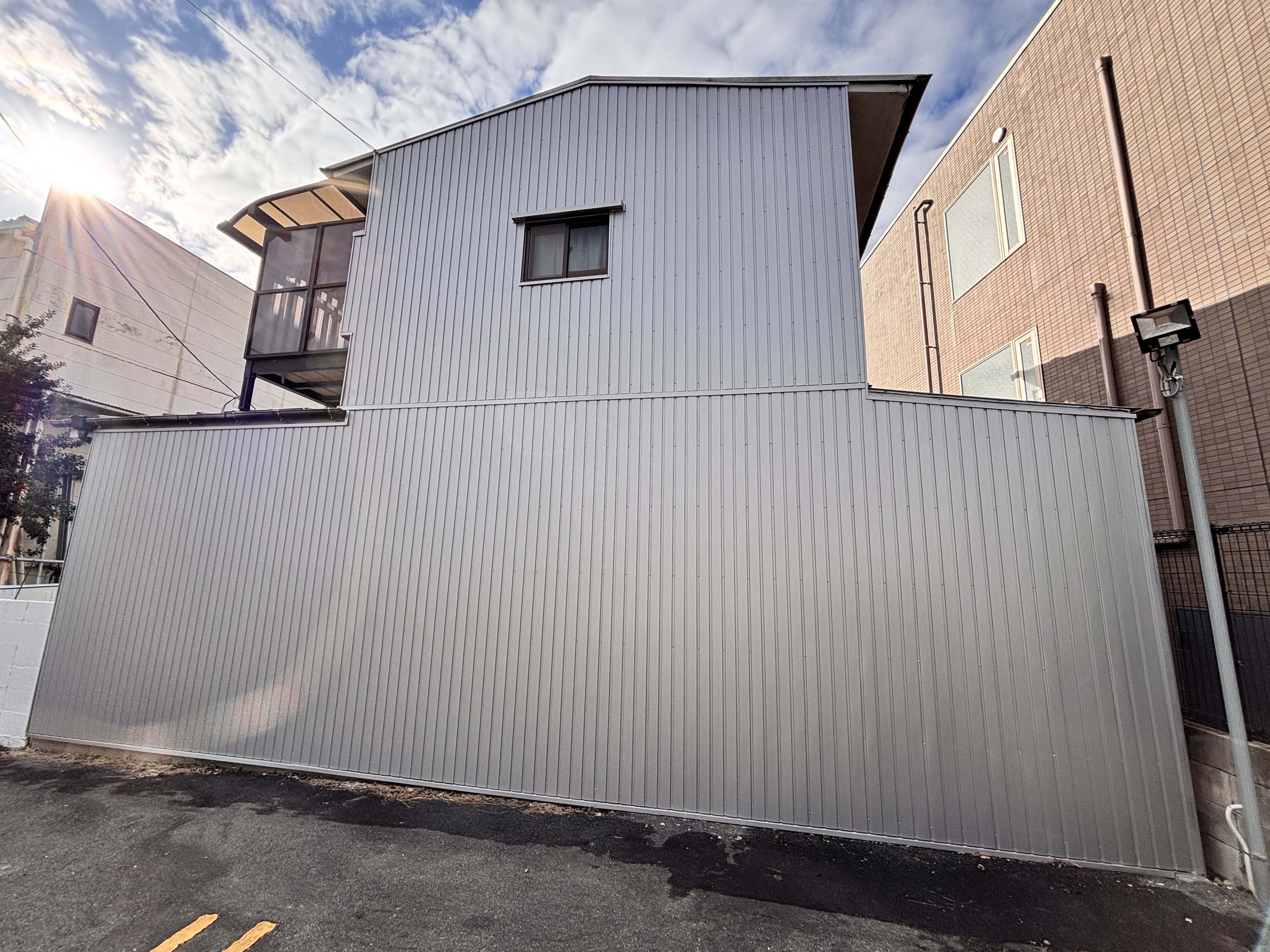 外壁工事後